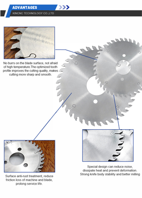 TCT 144T 10 Aluminum Carbide Steel Cutting Saw Blades 0.032in