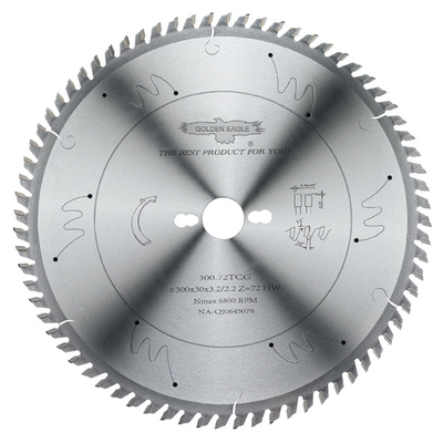 hoja de sierra universal 105m m circular de los 0.032in para la cuchilla para corte de metales del metal 300m m